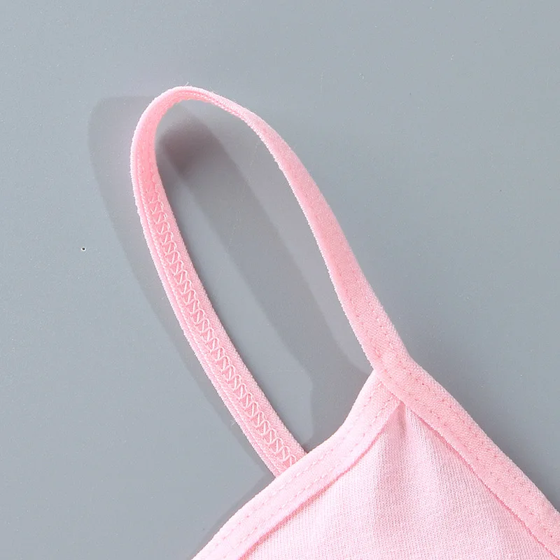 5PCS/Lot Teeange Girls Small Training Bras Purbery School Girl Sports Bra Children Detachable Chest Pad Underwear Kids Tube Tops thumbnail 6