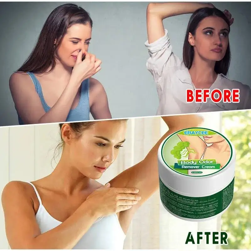 Body Odor Remove Cream Underarm Bad Smell Sweating Removal Armpit Refreshing Antiperspirant Lasting Aroma Deodorant Body Care thumbnail 4