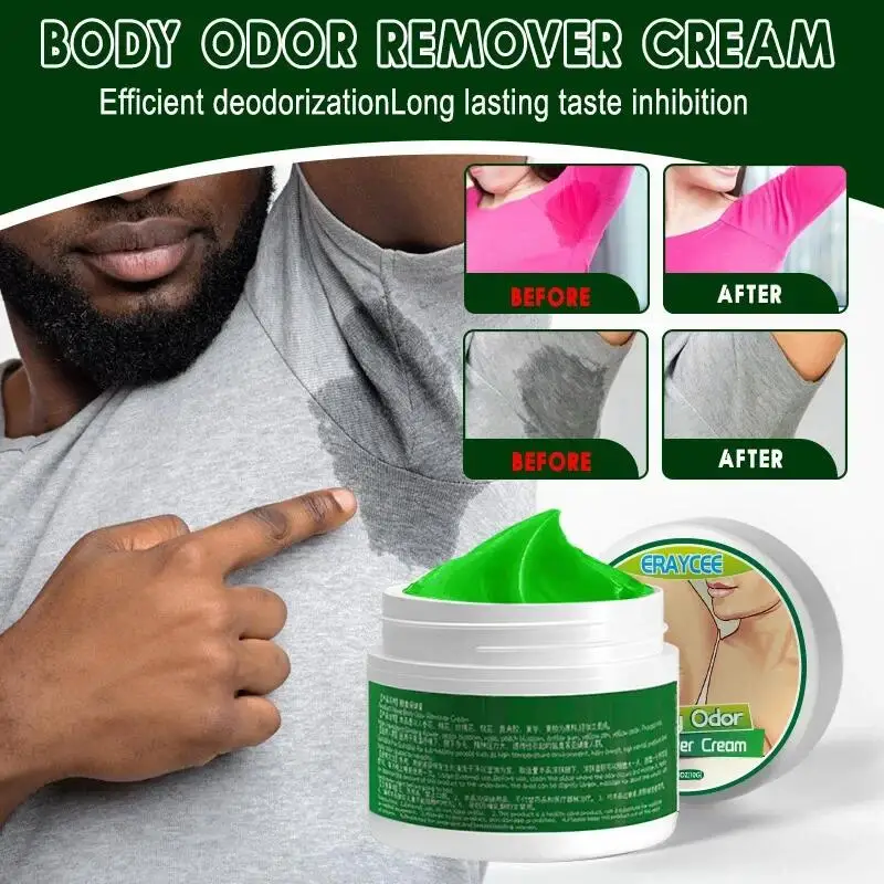 Body Odor Remove Cream Underarm Bad Smell Sweating Removal Armpit Refreshing Antiperspirant Lasting Aroma Deodorant Body Care thumbnail 6