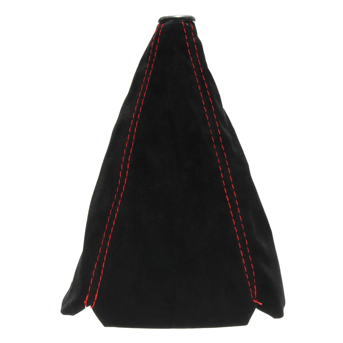 Car Gear Shift Collars Covers Suede PU Leather Gear Stick Shift Shifter Knob Cover Boot Gaiter Red/Black/Yellow/Blue thumbnail 3