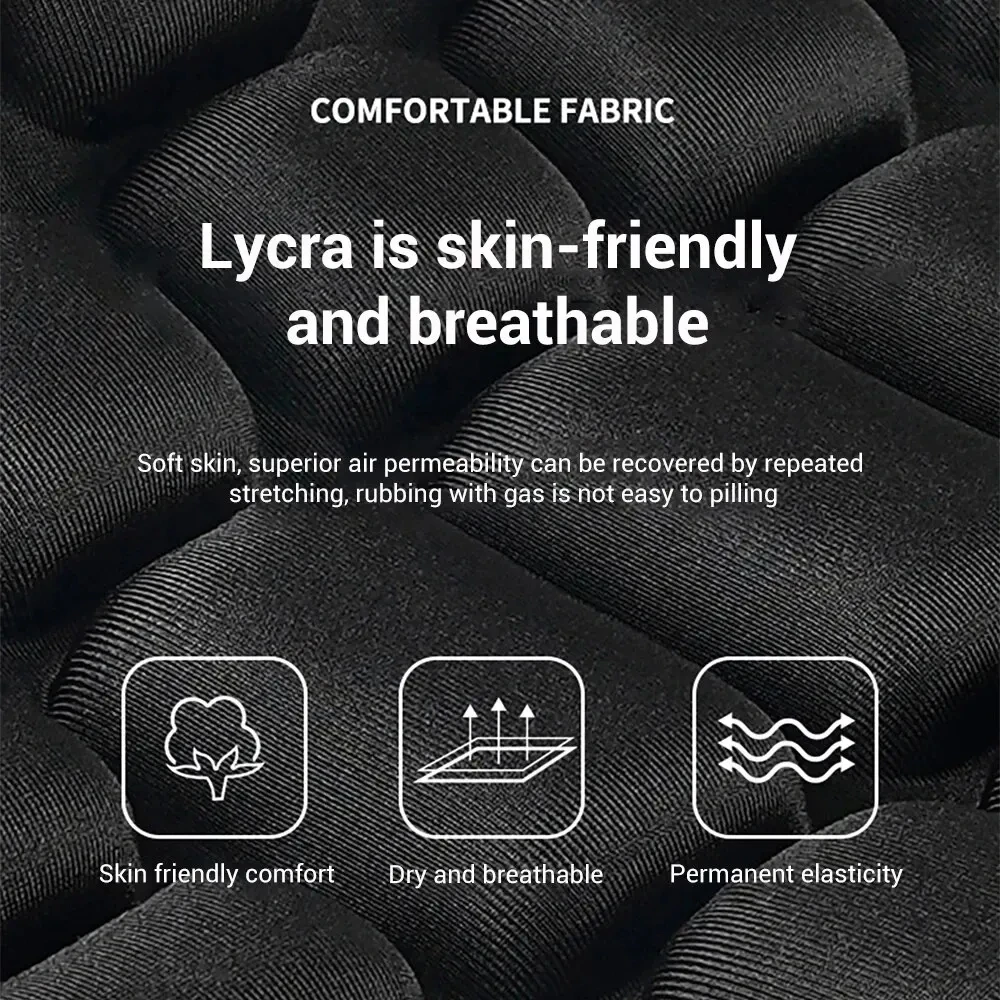 SEAMETAL Motorcycles Seat Cover Cushion Black EVA Foam Soft Comfortable Seat Cushion Universal for Motorbike Electric Bike thumbnail 3
