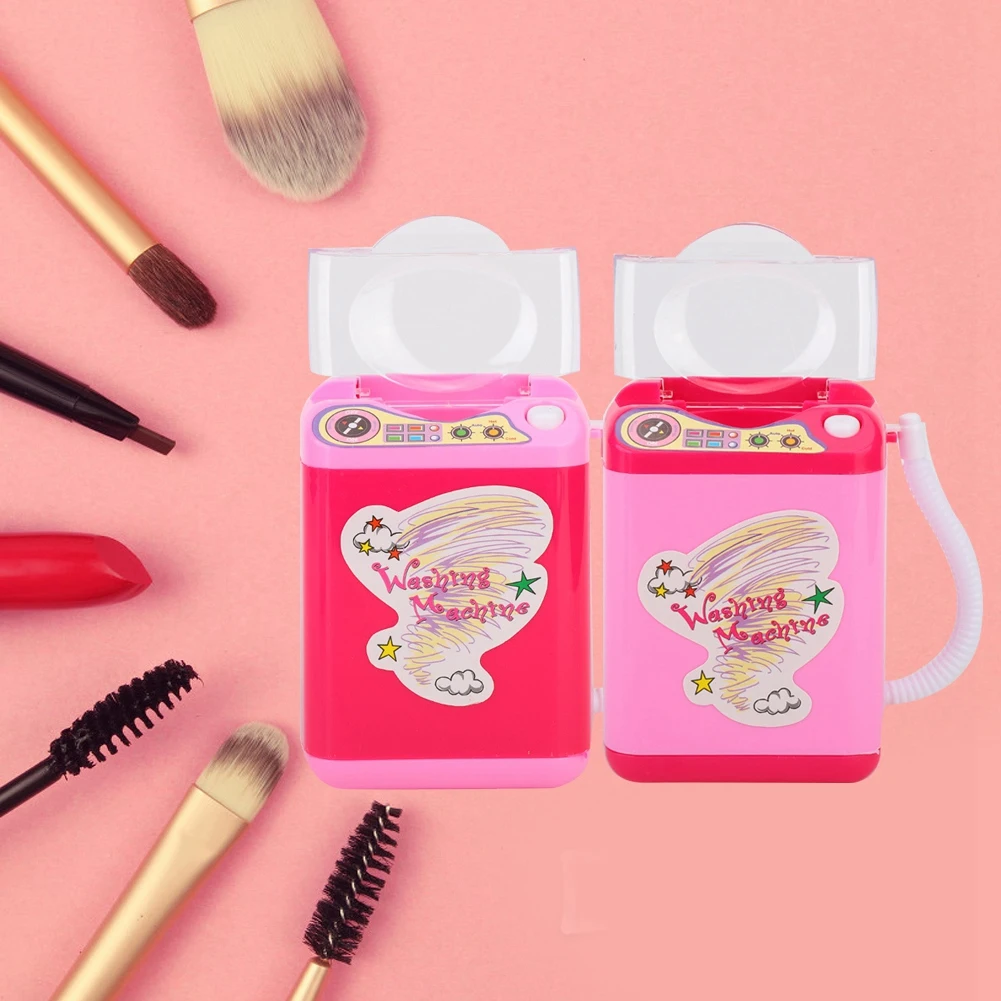 Simulation Washing Machine Make Up Brush Washing Machine Mini Simulation Washing Machine Electric Make Up Brush Washing Machine thumbnail 2
