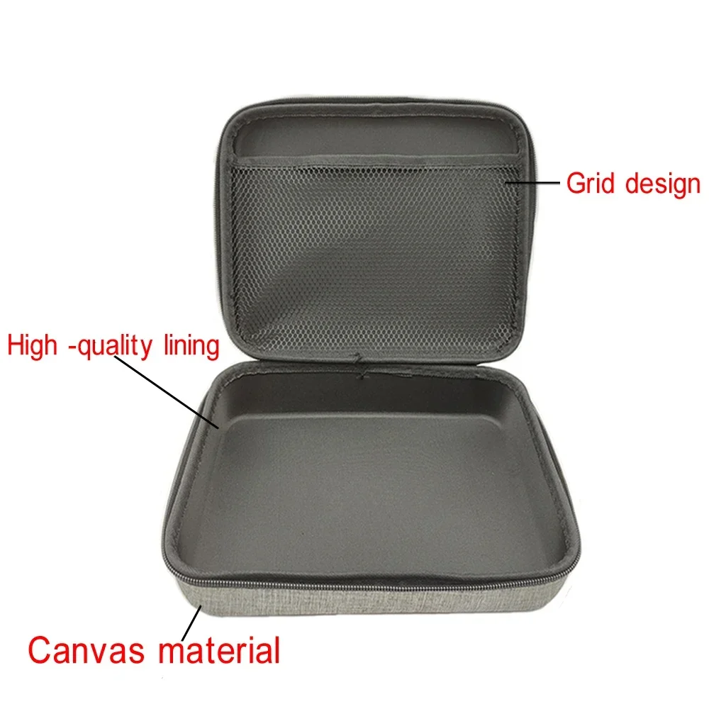 EVA Storage Box Multi-Size Tool Case Custom LOGO Travel Zipper Bag Shockproof Protective Bags With Foam For Earphone Accessories thumbnail 3