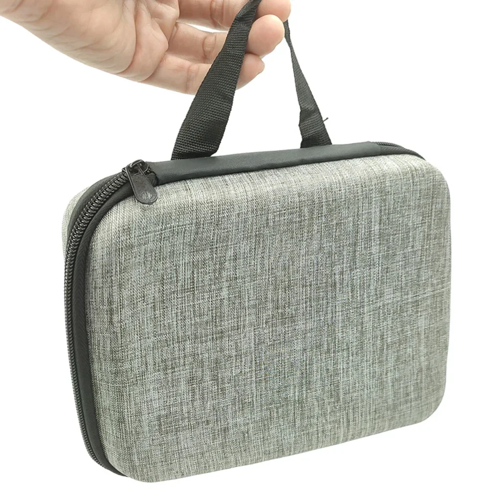 EVA Storage Box Multi-Size Tool Case Custom LOGO Travel Zipper Bag Shockproof Protective Bags With Foam For Earphone Accessories thumbnail 4