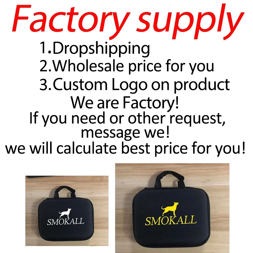 EVA Storage Box Multi-Size Tool Case Custom LOGO Travel Zipper Bag Shockproof Protective Bags With Foam For Earphone Accessories thumbnail 2