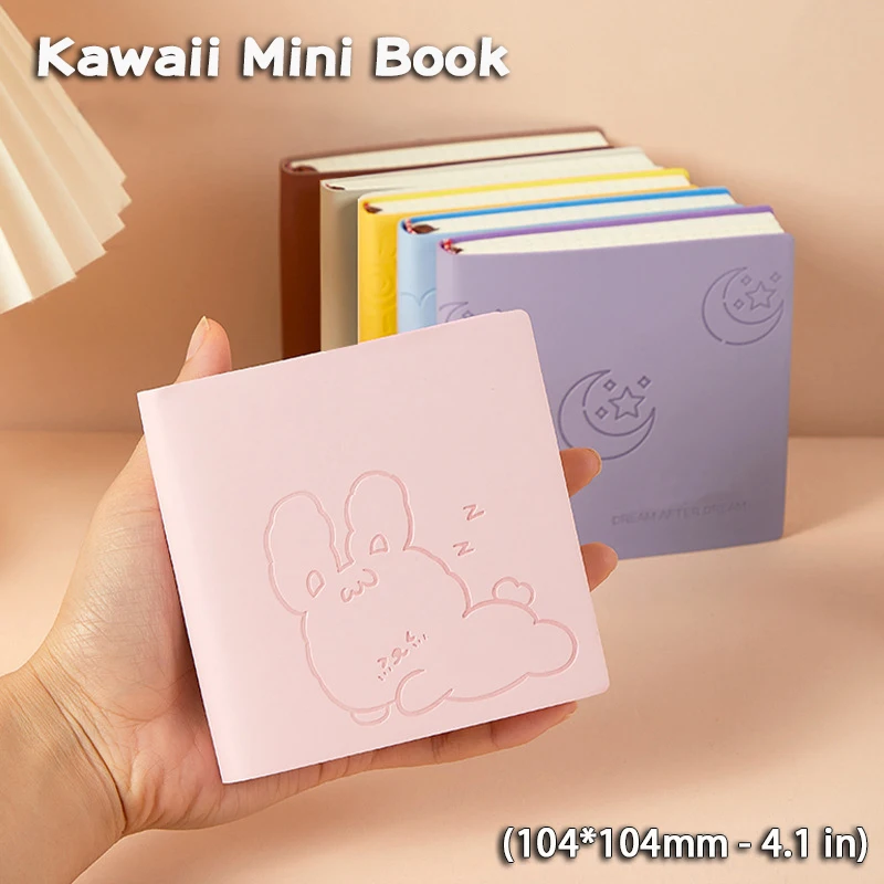 Square Notebook And Journal Mini Notepad Diary Agenda Planner With Lined/Grid/Blank Writing Paper Back To School Office Supplies thumbnail 5