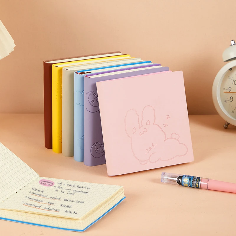 Square Notebook And Journal Mini Notepad Diary Agenda Planner With Lined/Grid/Blank Writing Paper Back To School Office Supplies thumbnail 6