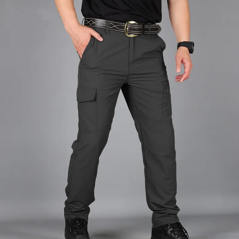 Asian Size Work Pants Men Man Pants Cargo Pants Span Work Clothes Men's Cargo Pants Cargo Pants Man Men's Cargo Pants for Summer thumbnail 2