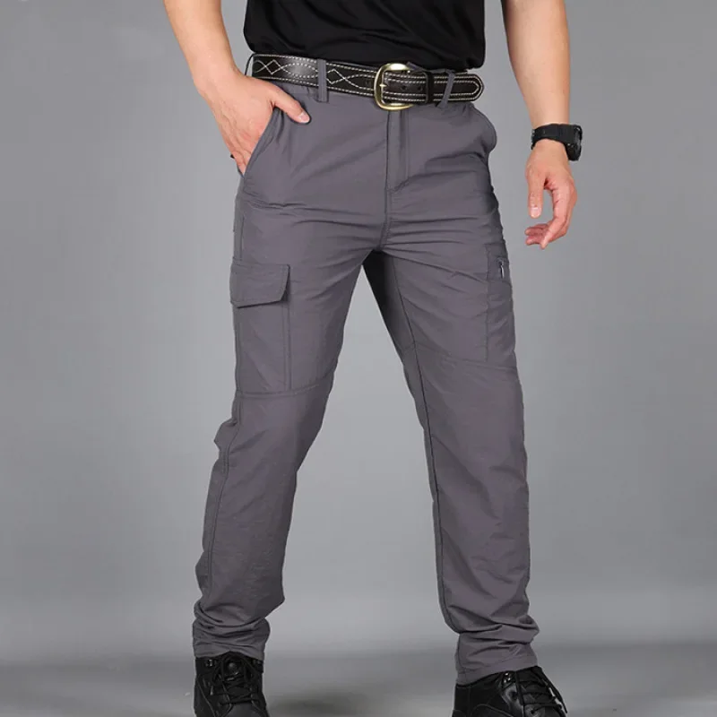 Asian Size Work Pants Men Man Pants Cargo Pants Span Work Clothes Men's Cargo Pants Cargo Pants Man Men's Cargo Pants for Summer thumbnail 3