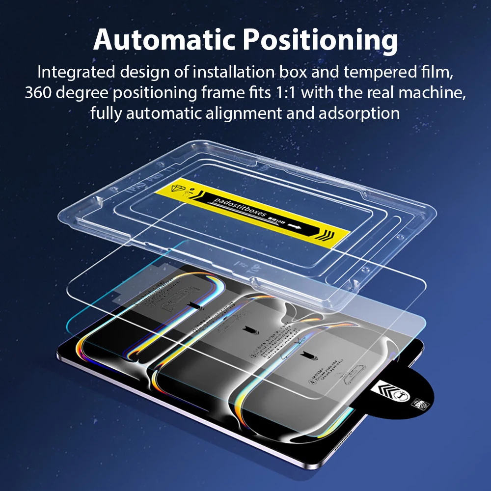 Screen Protector Tempered Glass For iPad Pro 13 11 M5 M4 12.9 A16 10 9 10th 9th Generation Air 5 4 3 M3 M2 Mini 7 6 Accessories thumbnail 2