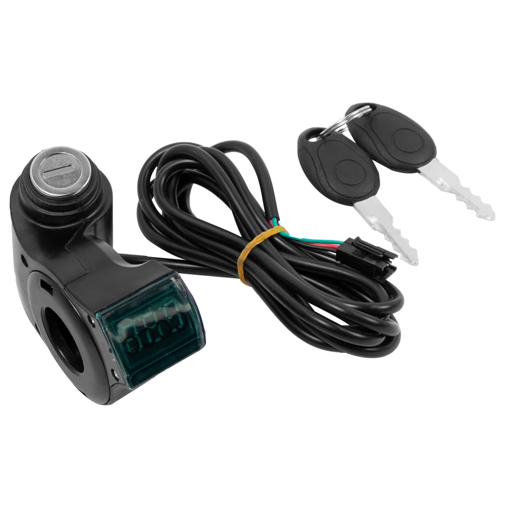 Digital Display Voltmeter with Lock Universal for ZERO X8/X9/X10/11X Electric Bike Scooter Ignition Key Power Key Lock Parts thumbnail 4