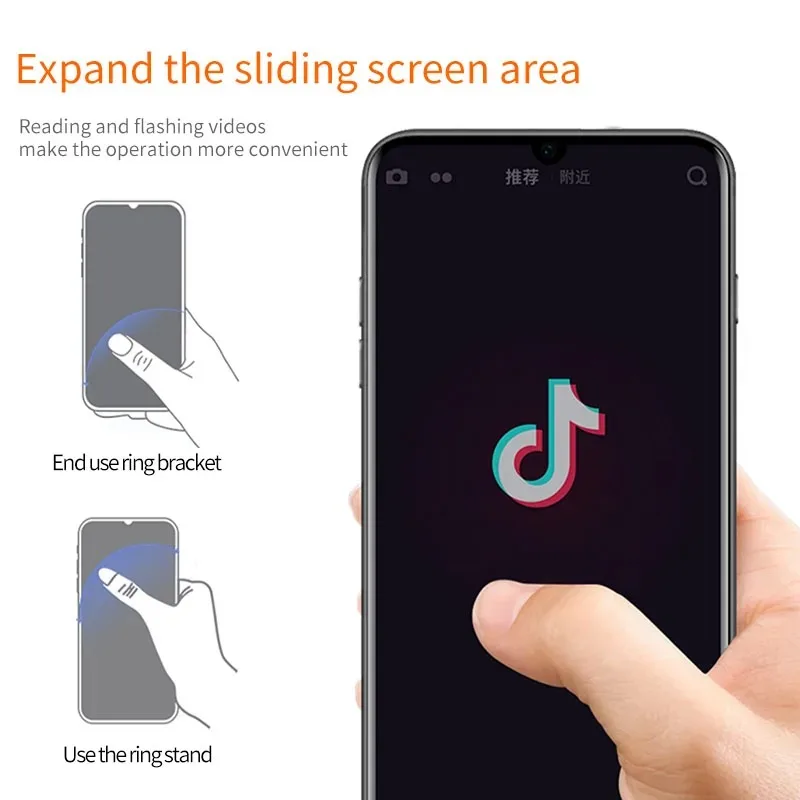 Universal Stent Mobile Phone Holder Stand Finger Ring Magnetic For Cute Cell Smart Phone Transparent Holder for iPhone Samsung thumbnail 6