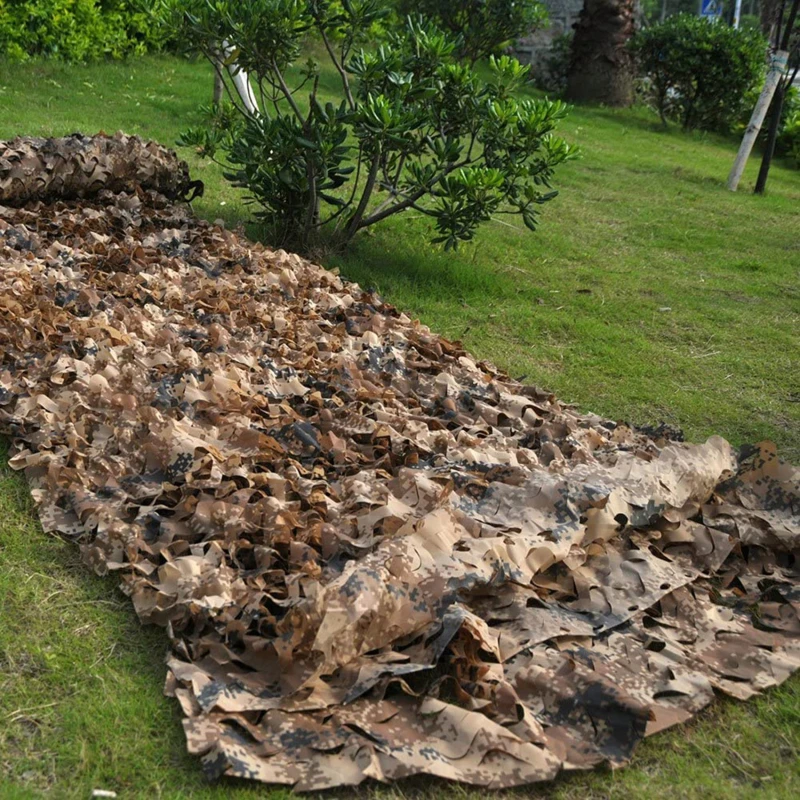 Military camouflage net Hunting camouflage net Garden gazebo net Car awning White blue green black jungle desert color thumbnail 6