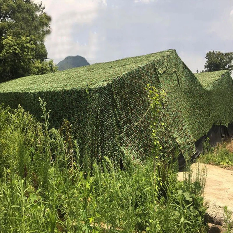 Military camouflage net Hunting camouflage net Garden gazebo net Car awning White blue green black jungle desert color thumbnail 2
