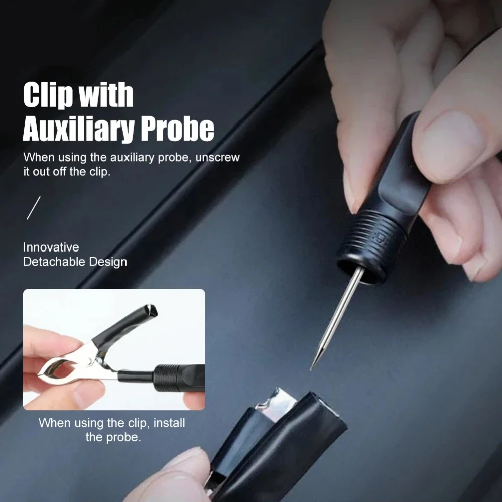 Car Trunk Voltage Circuit Tester Pen LED Digital Display Power Probe Voltage Detector Repair Maintenance Diagnostic Car Tool thumbnail 4