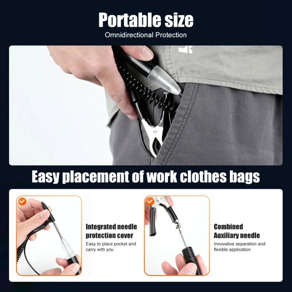 Car Trunk Voltage Circuit Tester Pen LED Digital Display Power Probe Voltage Detector Repair Maintenance Diagnostic Car Tool thumbnail 5