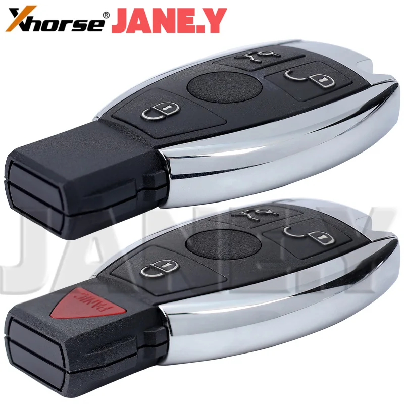 Xhorse VVDI BE Car Smart Remote key  For Mercedes-Benz 315/434mhz W211 W212 W203 W204 W205 W210 W221 W222 3/4 Buttons shell case thumbnail 5