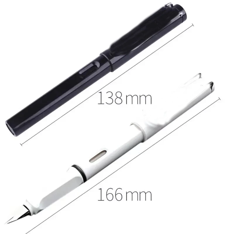 Fountain Pen Set Replaceable Ink Refill Calligraphy Multifunction Pens For Writing 0.38mm Office School Stationery Supplies thumbnail 2