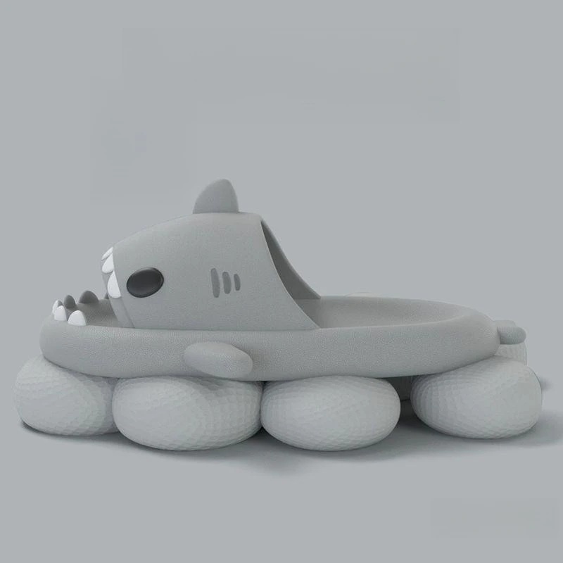 New Style Shark Slippers Women Summer Cute EVA Flip Flops Men Non-slip Indoor Outdoor Slides Girls Boys Beach Shoes Sandals thumbnail 6