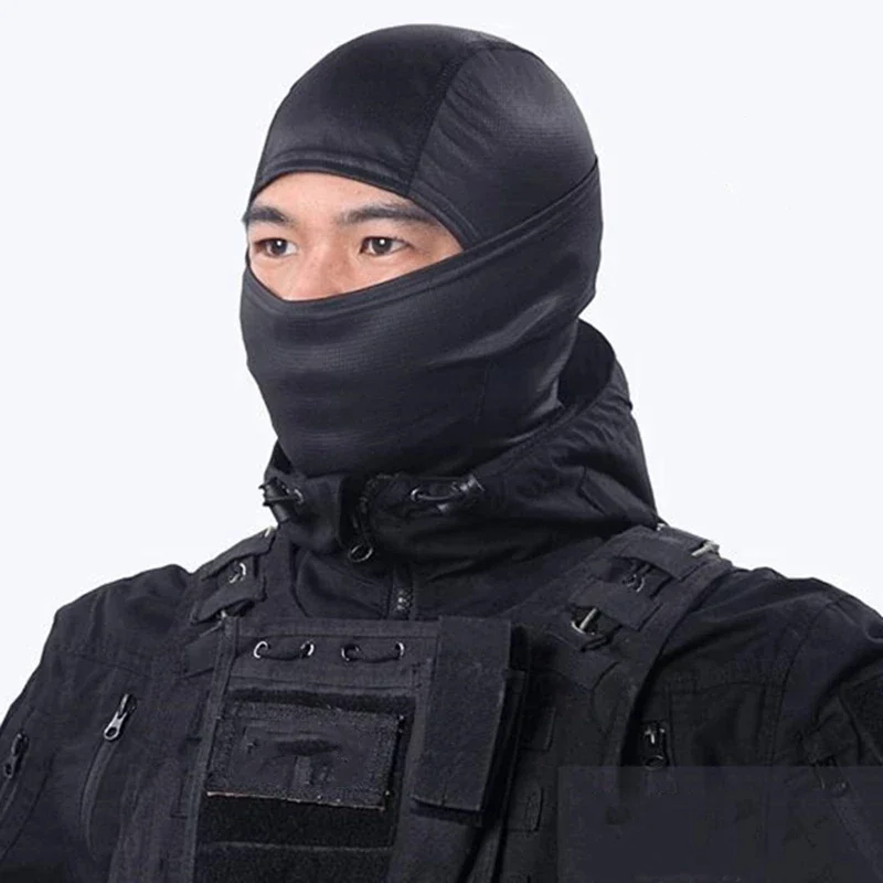 Tactical Balaclava Bicycle Riding Windproof Full Cover Outdoor Hunting Hiking Head Warm Shield Ski Scarf thumbnail 2