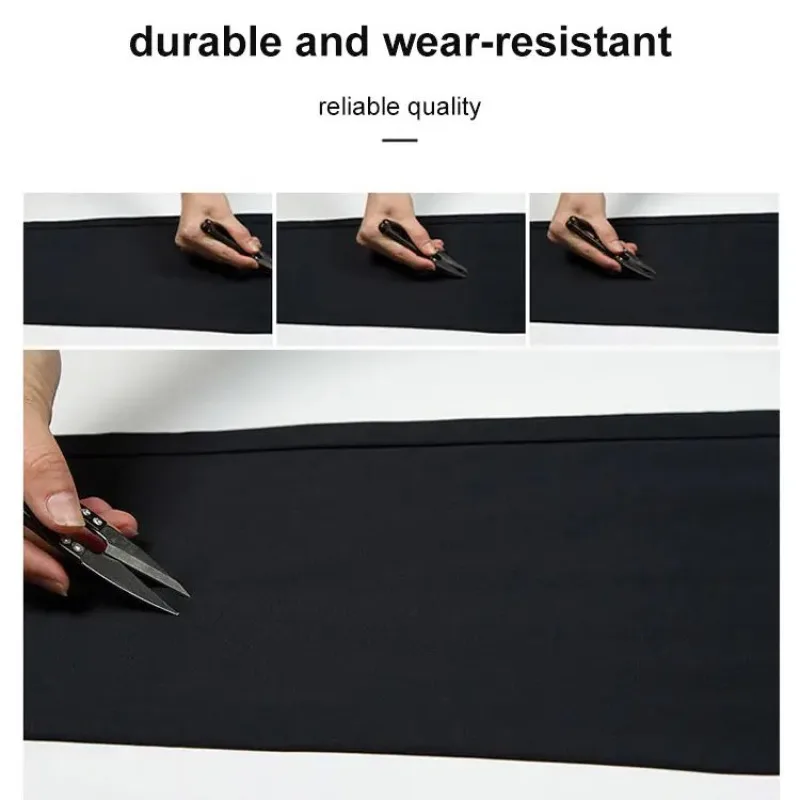 Men's ice silk suit pants Elastic mid-waist baggy trousers Straight business trousers thumbnail 5