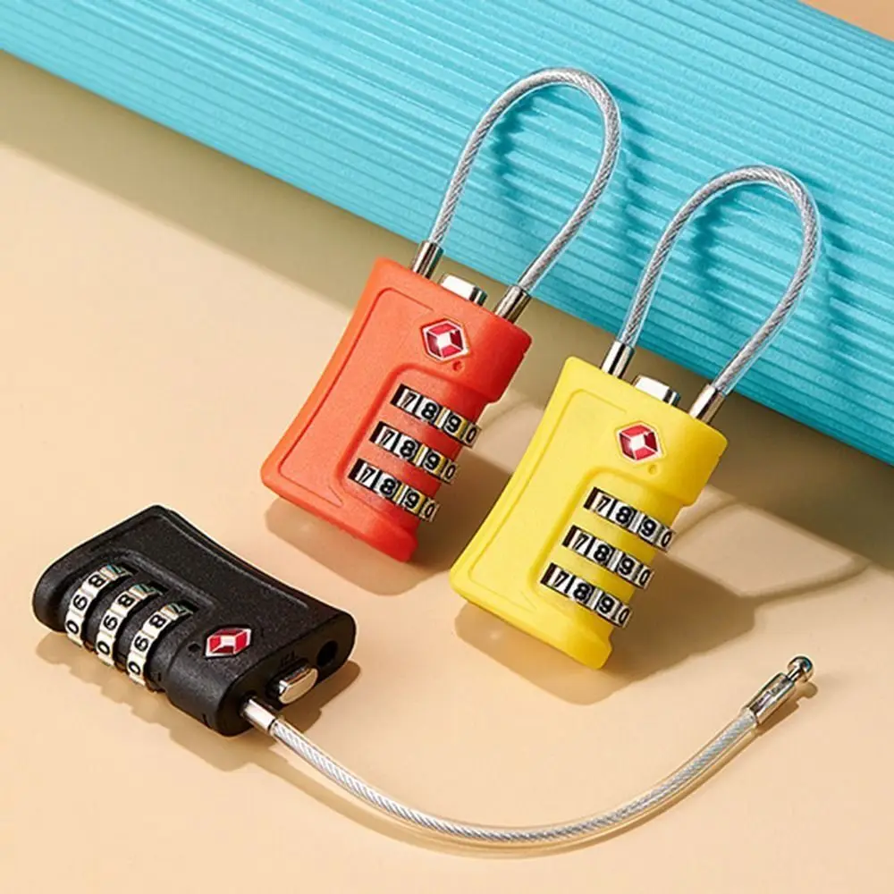 New TSA Customs Code Lock for Travel Luggage Password Changeable Lock Contrast Color Design Padlock thumbnail 5