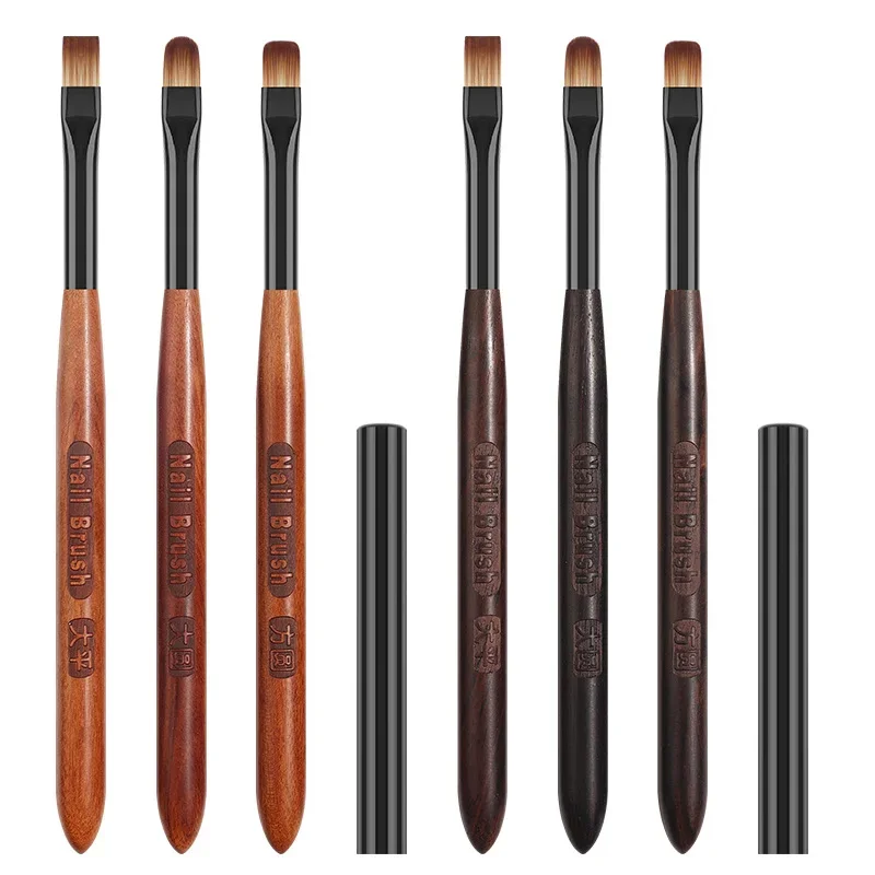 Nail Glue Phototherapy Pen UV Gel Brush Pen Acrylic Brush Professionnal Nail Art Brushes Painting Drawing Brush Manicure Tools thumbnail 5