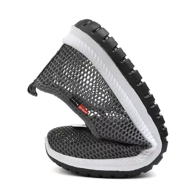 Men's breathable lightweight casual mesh sports shoes summer outdoor soft sole running shoes fashion walking shoes male sneakers thumbnail 5