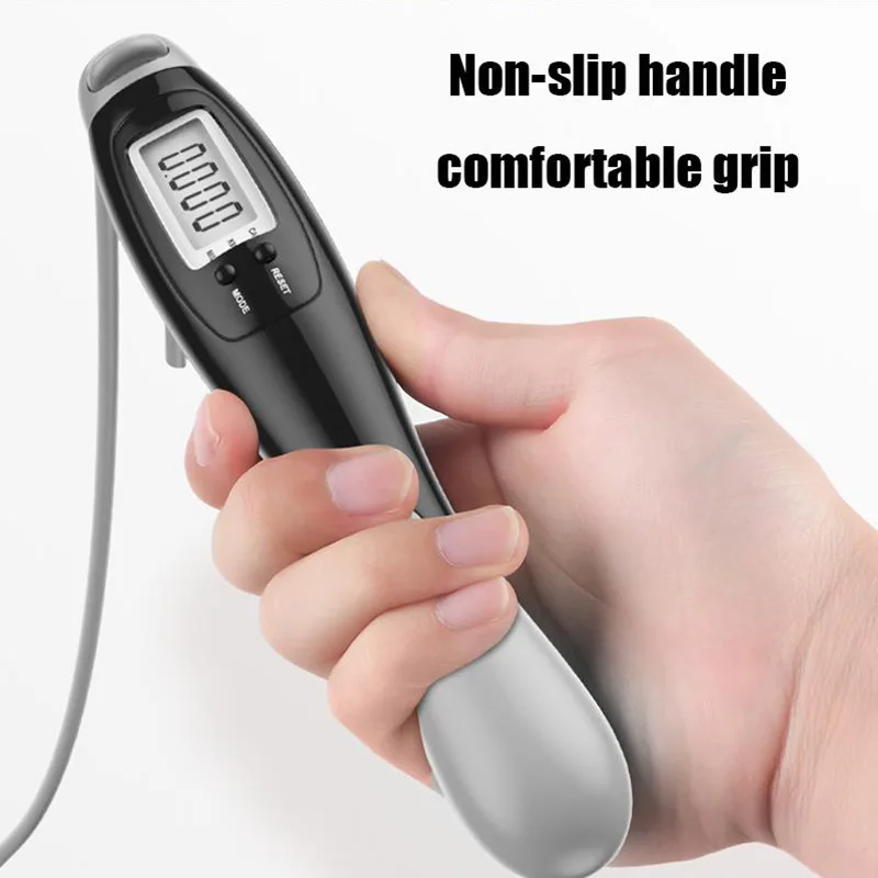 Counting Jump Rope Ball Adjustable Cordless Jump Rope Skipping Rope Exercise Fitness Workout Gym Training Home Sport Equipment thumbnail 4