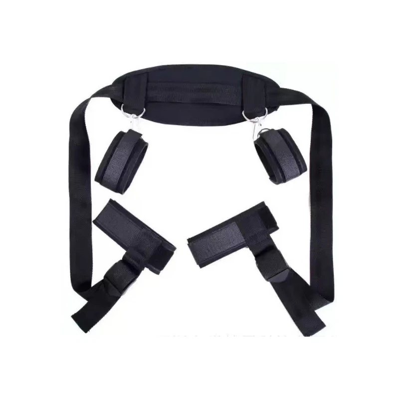 Female Handcuff Neck Collar Wrist Mouth Gag Strap Fetish SM Sex Toys Woman Couples Bdsm Bondage Set Restraint Adult Game Product thumbnail 2