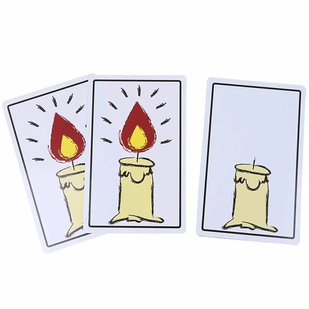 Magic Tricks Relighting Candles Magic Cards Close Up Street Stage Magic Toy Easy to Play Gift for Kids Adults Birthday Party thumbnail 2