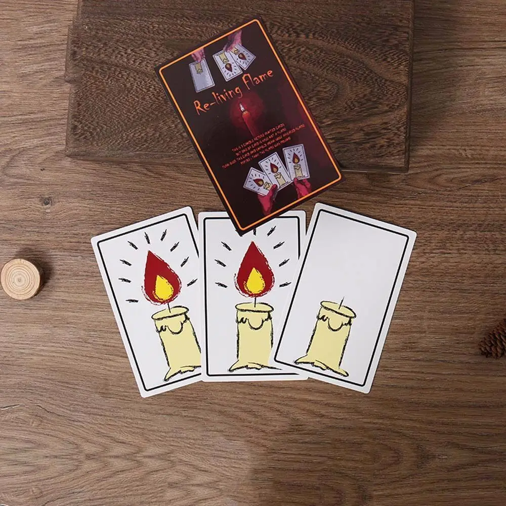Magic Tricks Relighting Candles Magic Cards Close Up Street Stage Magic Toy Easy to Play Gift for Kids Adults Birthday Party thumbnail 5