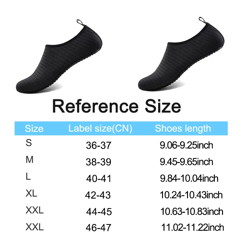 1Pair Wading Shoes Quick-drying Beach Barefoot Shoes Men Women Anti-slip Swimming Slippers Seaside Sports Sneakers Diving Socks thumbnail 2