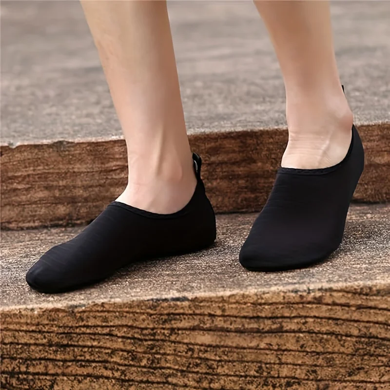1Pair Wading Shoes Quick-drying Beach Barefoot Shoes Men Women Anti-slip Swimming Slippers Seaside Sports Sneakers Diving Socks thumbnail 5