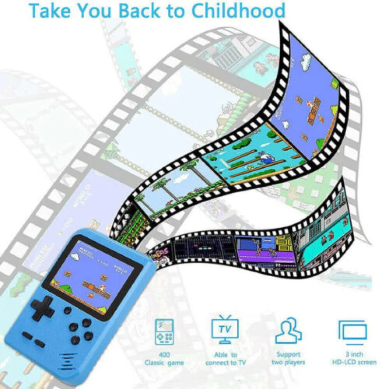 Built-in 500+ Classic Games Children's Handheld Game Players for Gameboy Output Emulator Charging Can Be Connected To The TV thumbnail 5