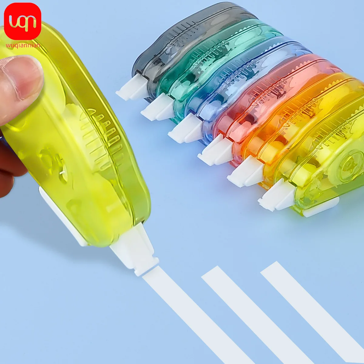 6 Pcs Correction Tape White Out Convenient Tapes Portable Corrector for Writing Eraser Children Accessory Stationery Students thumbnail 5