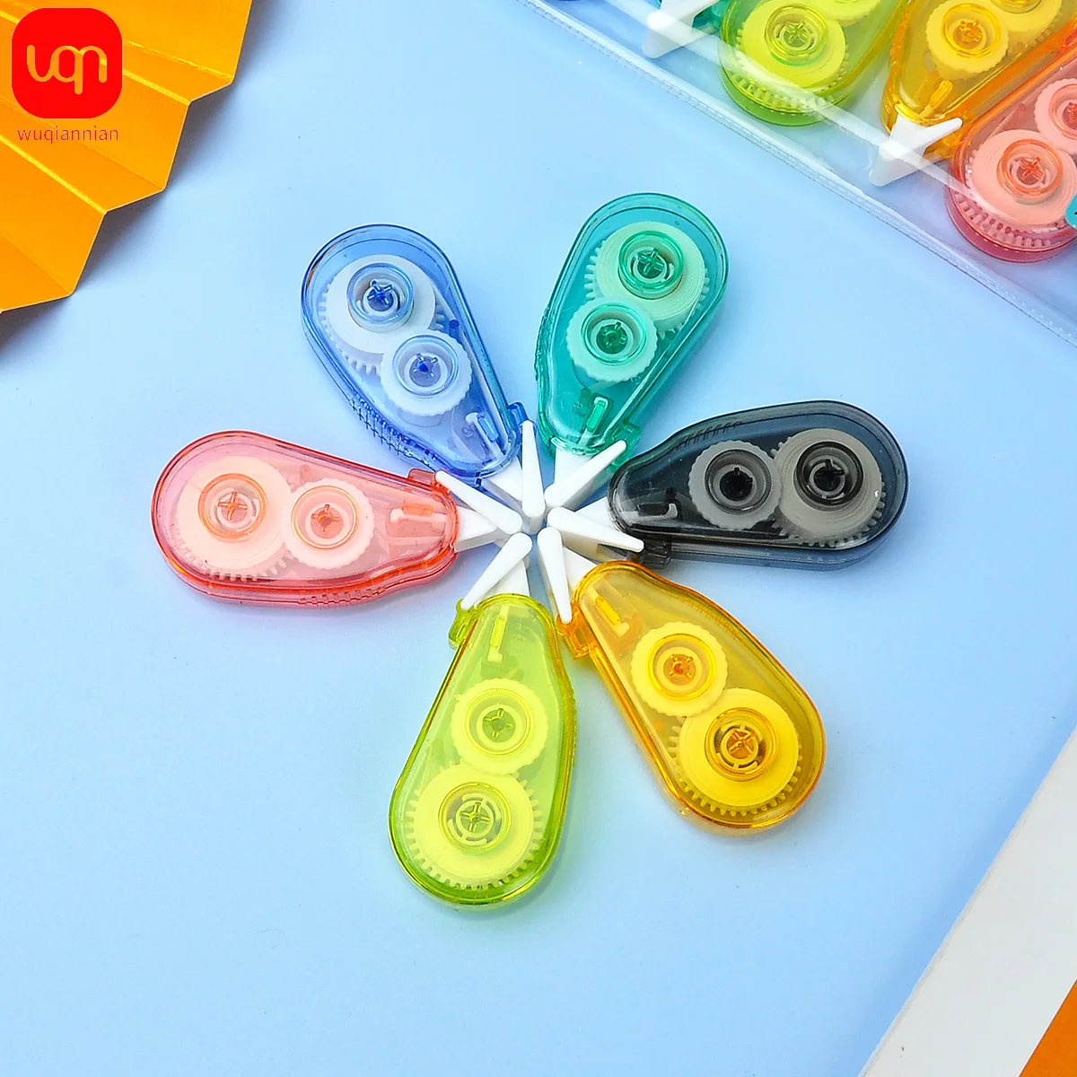 6 Pcs Correction Tape White Out Convenient Tapes Portable Corrector for Writing Eraser Children Accessory Stationery Students thumbnail 2
