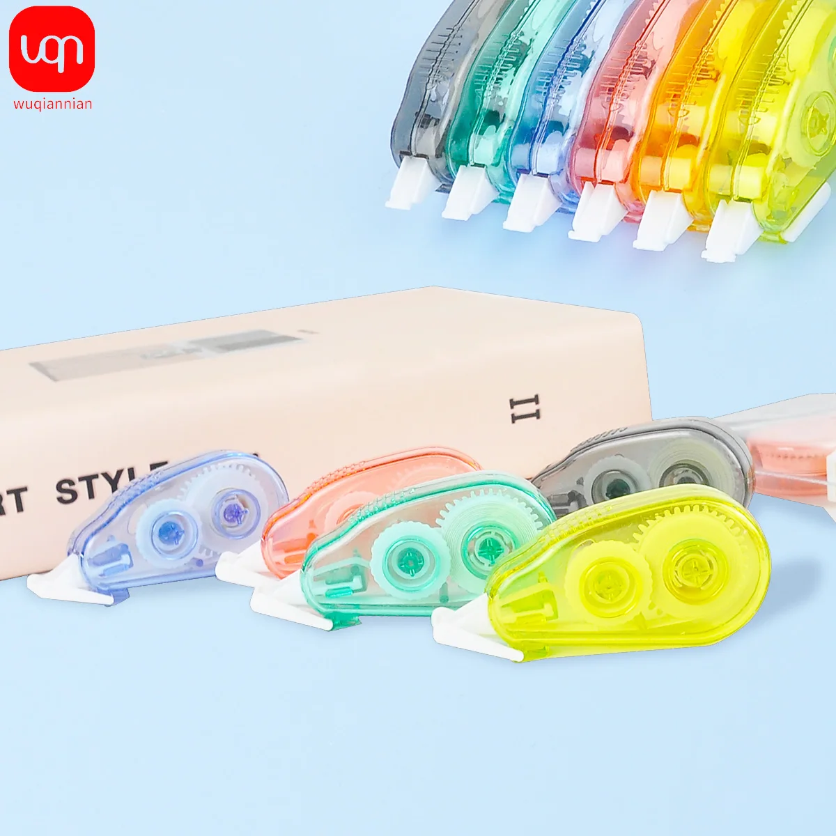 6 Pcs Correction Tape White Out Convenient Tapes Portable Corrector for Writing Eraser Children Accessory Stationery Students thumbnail 6