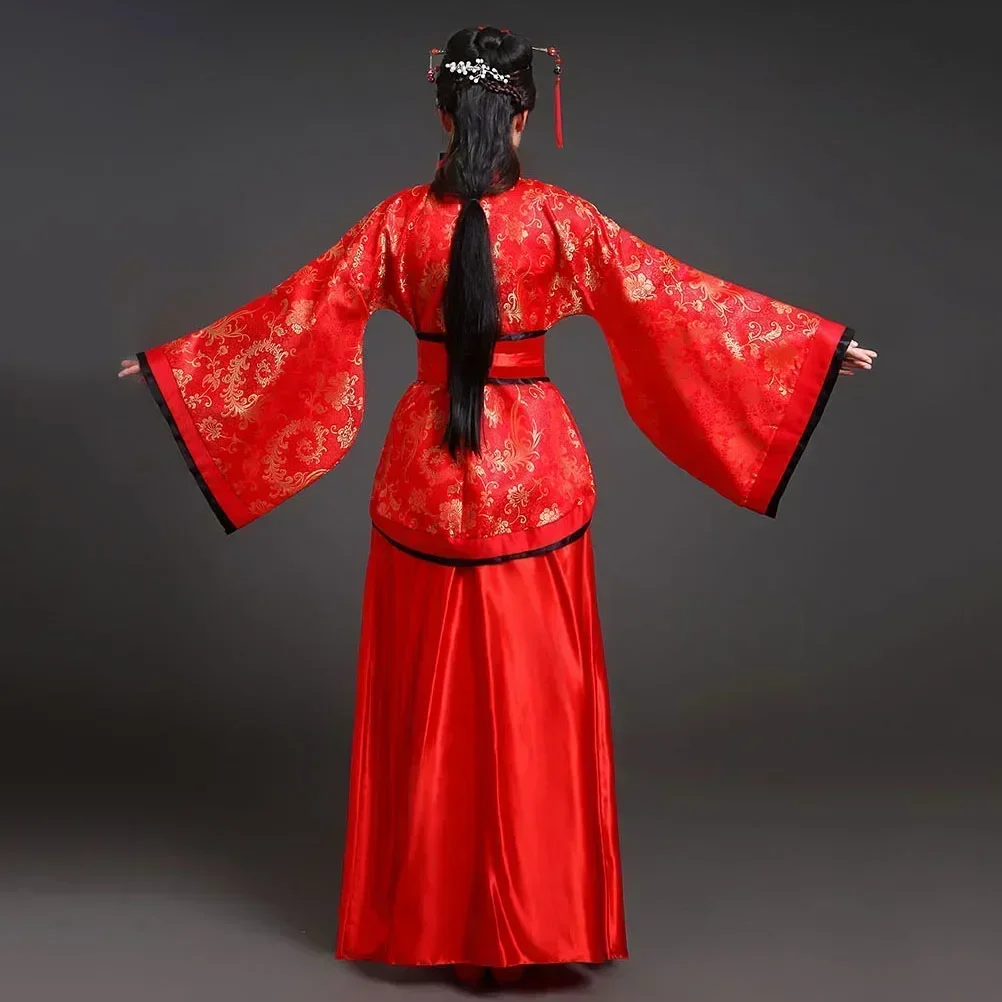 Hanfu Nationale Kostuum Oude Chinese Kostuum Oude Chinese Hanfu Vrouwen Hanfu Kleding Lady Chinese Stadium Jurk thumbnail 5