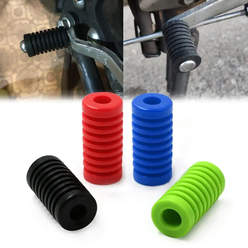 Rubber Cover For Motorcycle Gear Shift Shifter Lever Foot Pad Pedal Universal Pedal Kick Start Foot Pegs Pad Accessories thumbnail 3