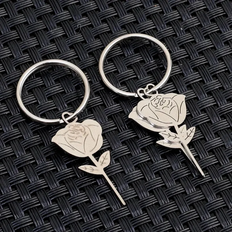 2/1Pcs Stainless Steel Needle Silver Rose Shape for Smartphone Sim Card Tray Removal Eject Pin Key Tool Universal Thimble thumbnail 6