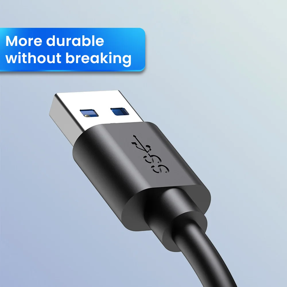 5 Ports USB 3.0 Hub Multi Splitter Extender Type-C HUB Converter Expander for Macbook Pro PC Computers Laptop thumbnail 4