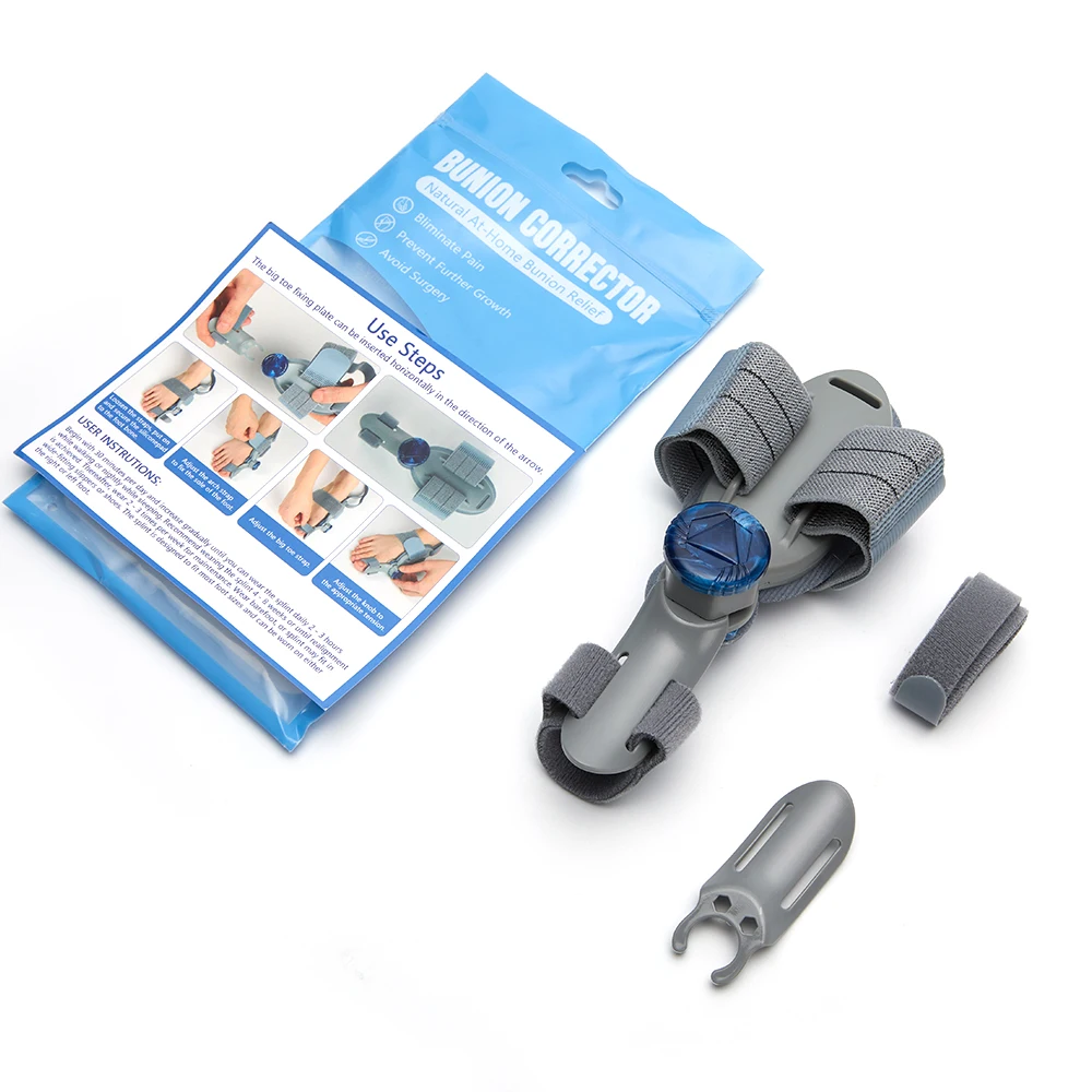 Bunion Splint Big Toe Straightener Hallux Valgus Correction Orthotics Foot Bone Thumb Adjuster Correction Bunions Corrector thumbnail 3