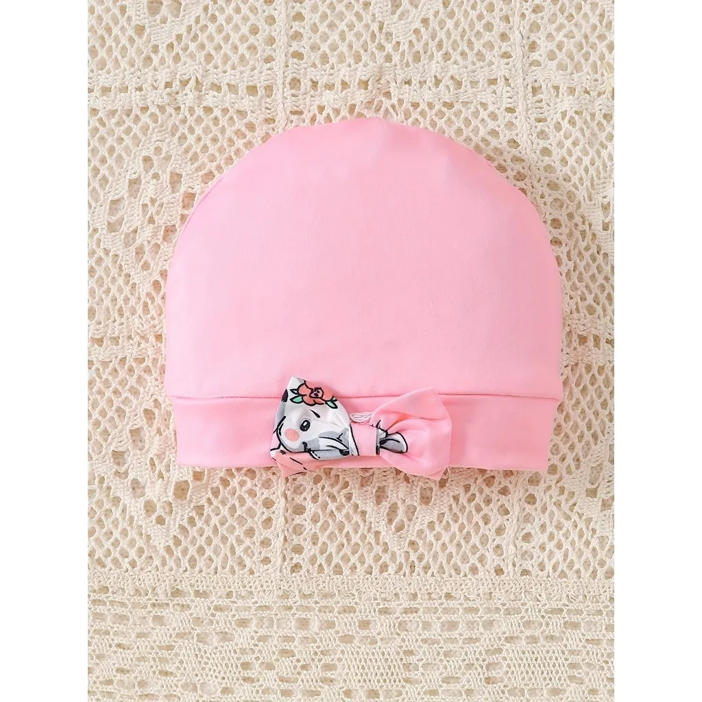 0-24 Months Newborn Baby Girl 2PCS Clothes Set Long Sleeve Elephant Romper+Hat Autumn Fashion Cute Toddler Girl Photograp Outfit thumbnail 2