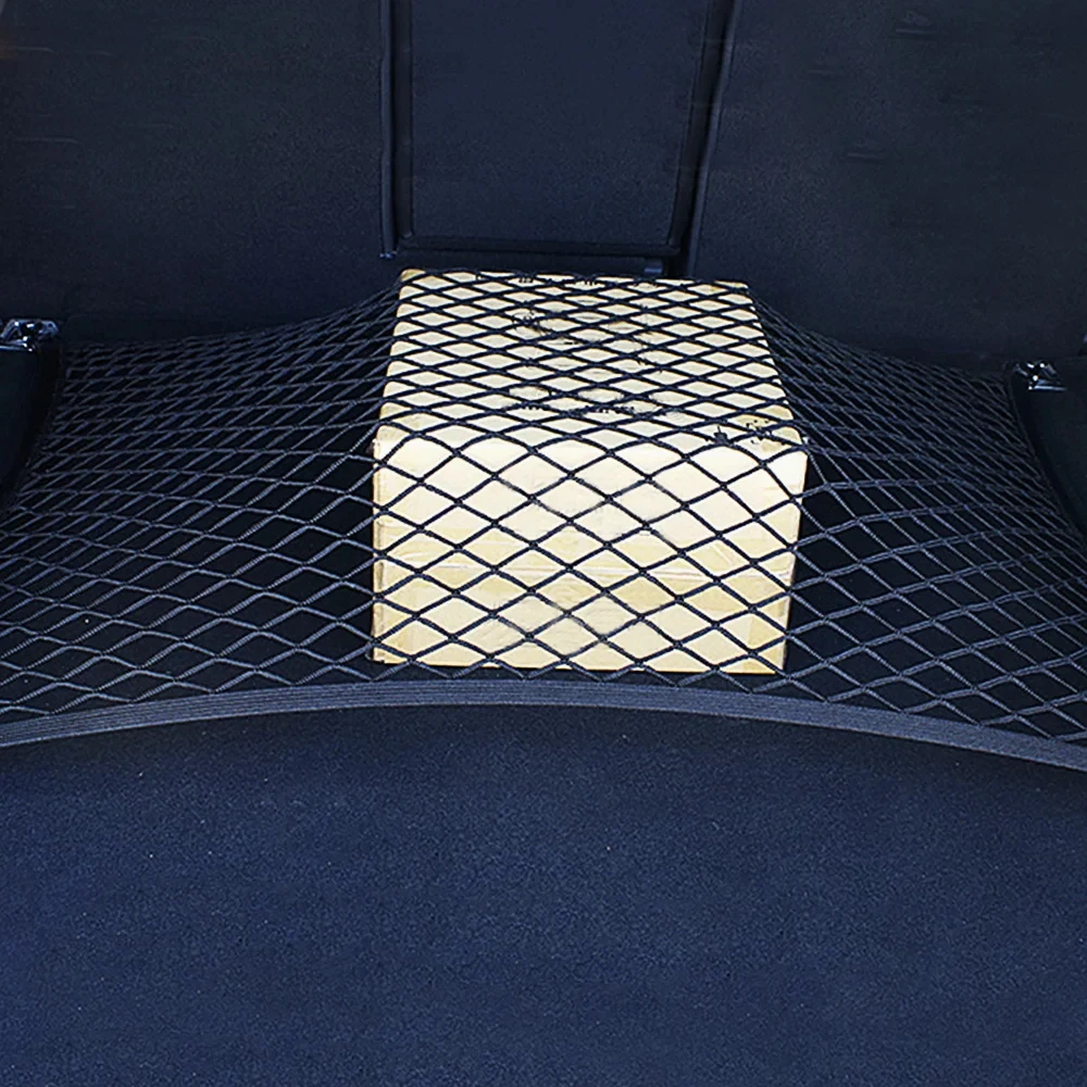 Universal Car Trunk Net Elastic Luggage Net Cargo Organizer Storage Nylon Mesh Nets Stretchable Car Interior Mesh Network Pocket thumbnail 5