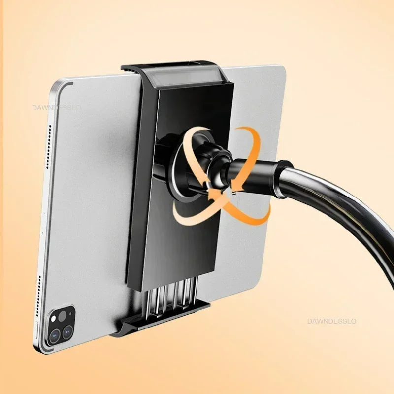 128cm Phone Holder Stand Lazy Bracket Headrest Bed 360 Flexible Long Arms Clamp Mount for IPhone Samsung and 3.5~6.7" Device thumbnail 4