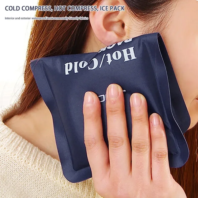 Professional Ice Pack Cooler Pack Reusable Gel Frozen Hot and Cold Pack Ice Pack for Leg Knee Headache Portable Outdoor Travel thumbnail 2