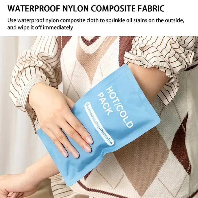 Professional Ice Pack Cooler Pack Reusable Gel Frozen Hot and Cold Pack Ice Pack for Leg Knee Headache Portable Outdoor Travel thumbnail 6
