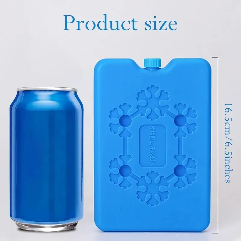 Lightweight Fresh Food Storage Refrigeration Cooler Bag Reusable Ice Pack Portable Water Injection Box for Lunch Box and Cooler thumbnail 2