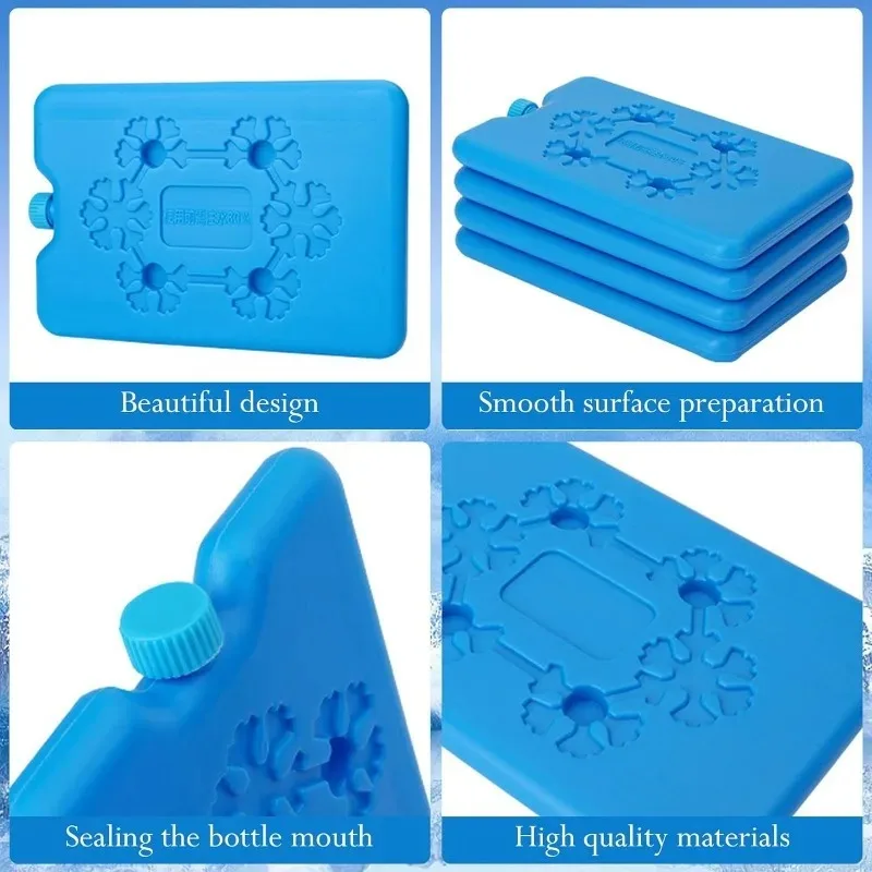 Lightweight Fresh Food Storage Refrigeration Cooler Bag Reusable Ice Pack Portable Water Injection Box for Lunch Box and Cooler thumbnail 4